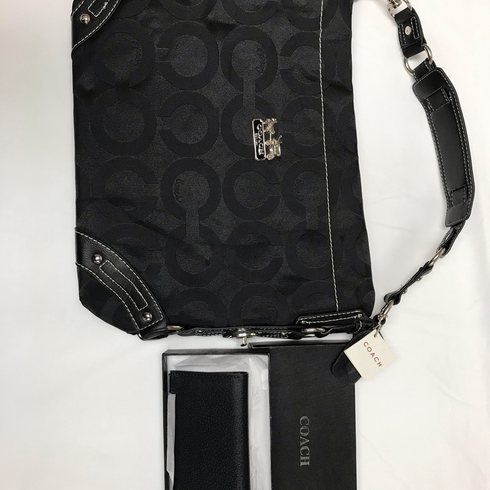 Coach Purse and Checkbook Cover
